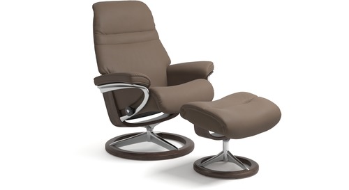 Stressless® Sunrise Leather Recliner - Signature Base - Special Buy